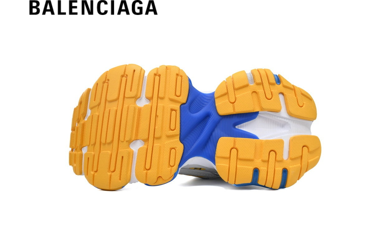 Balenciaga Cargo men's shoes women sneakers White Yellow Blue