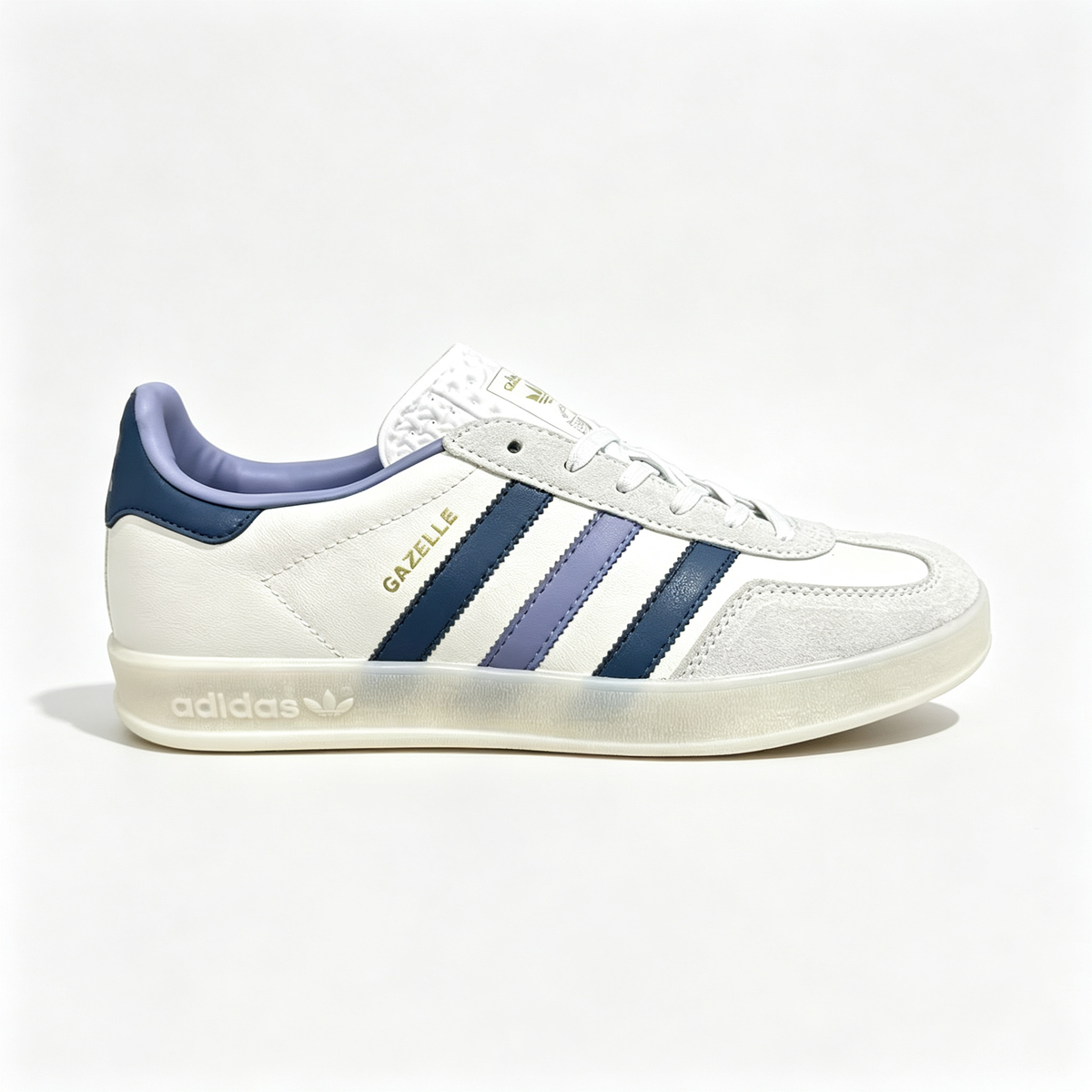 adidas samba women's shoes men's samba sneakers adidas samba 'Off White / Dark Blue / Purple'