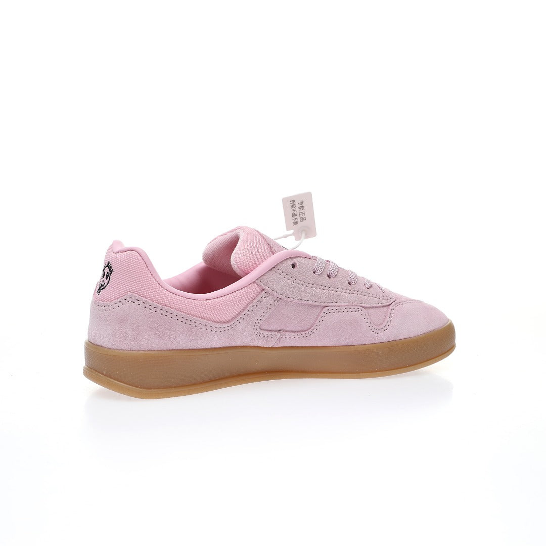 Adidas Originals Gazelle Indoor ¨C Pink / Black Gum Suede Low-Top Sneakers