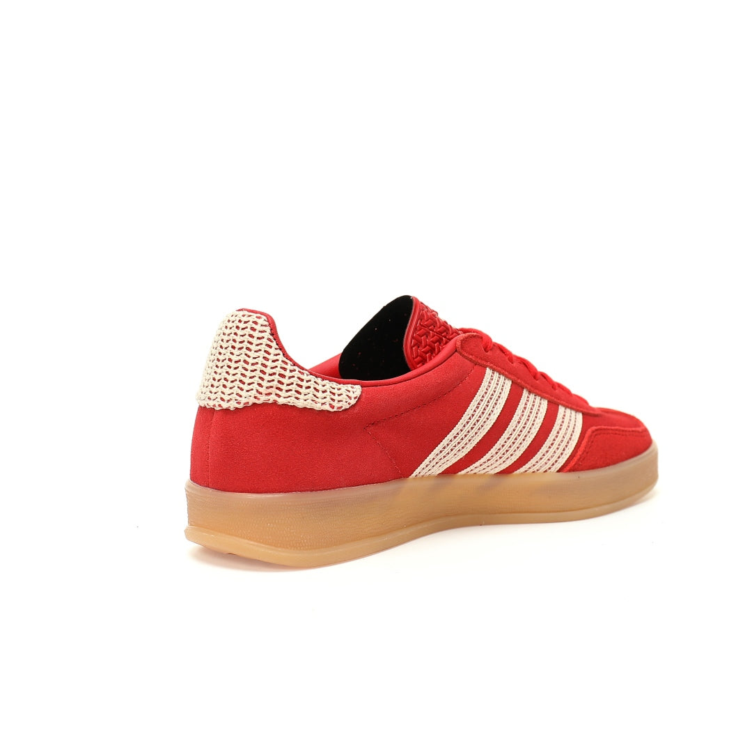 Adidas Originals Gazelle Indoor ¨C Red Crochet / Beige Gum Low-Top Sneakers