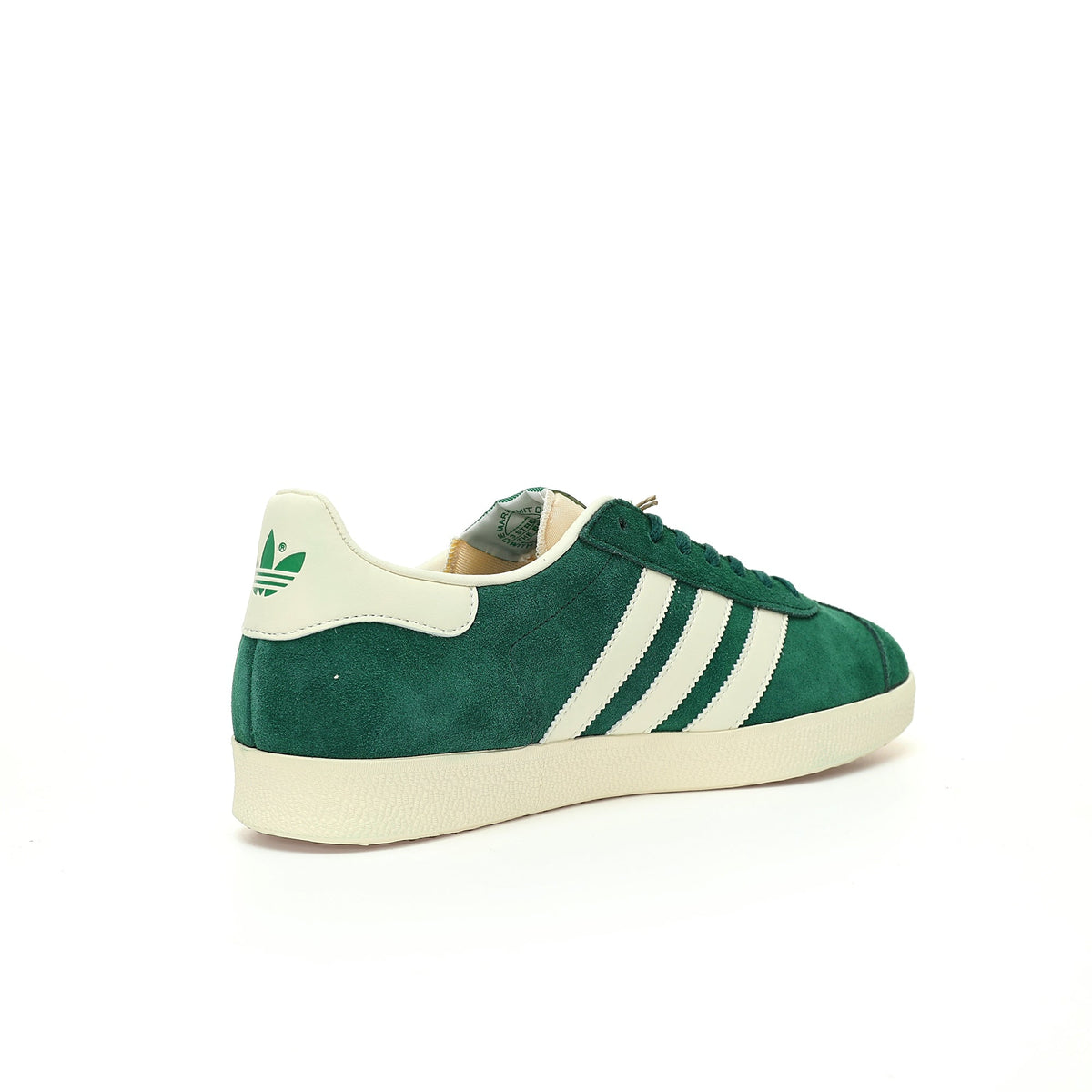 Adidas Originals Gazelle ¨C Green / Off-White Suede Low-Top Sneakers