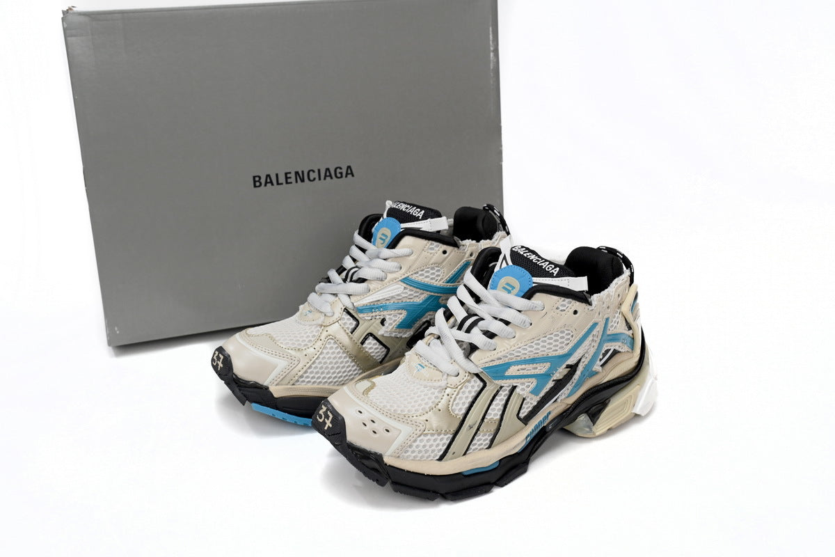 Balenciaga men's shoes Track Runner Sneaker ¨C Distressed Low-Top  balenciaga runners