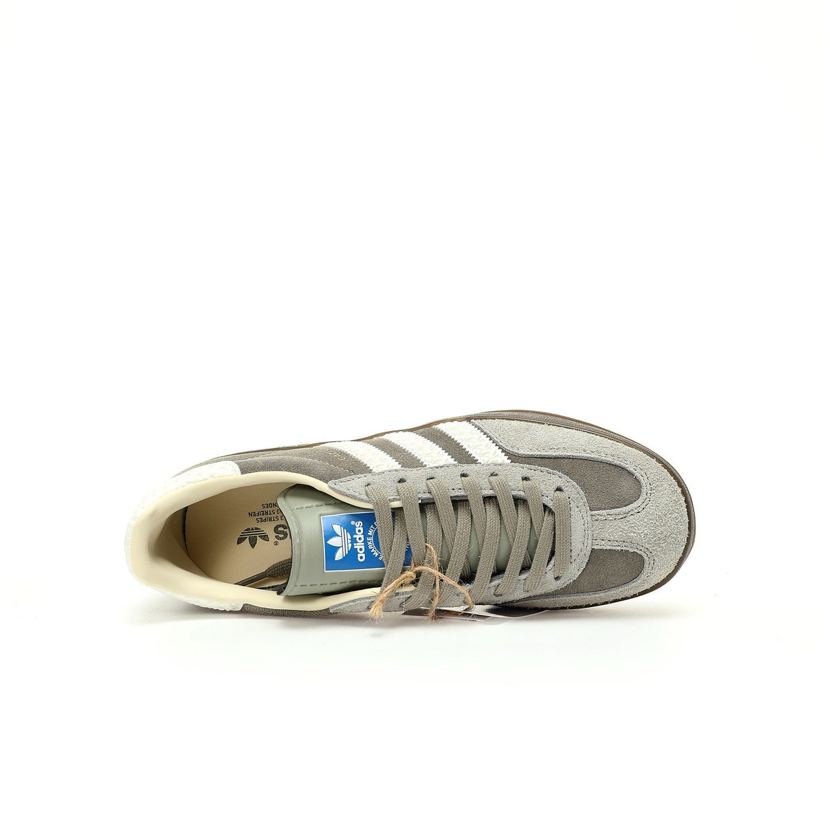 Adidas Originals Gazelle Indoor ¨C Grey / White Gum Suede Low-Top Sneakers