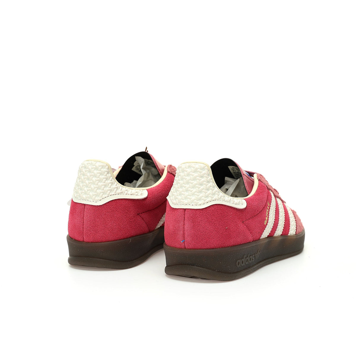 Adidas Originals Gazelle Indoor ¨C Red / Pink / White Dark Gum Suede Low-Top Sneakers
