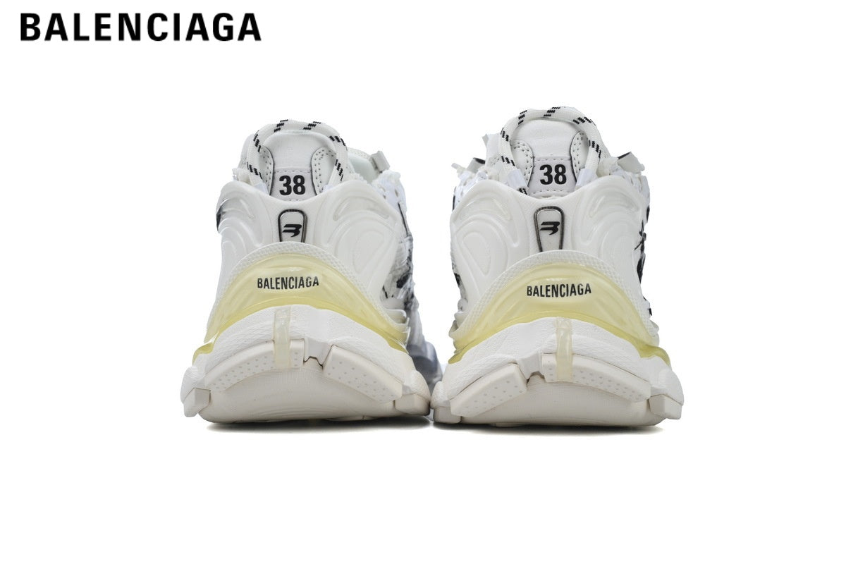Balenciaga Runner Graffiti Sneaker ¡ª White / Black