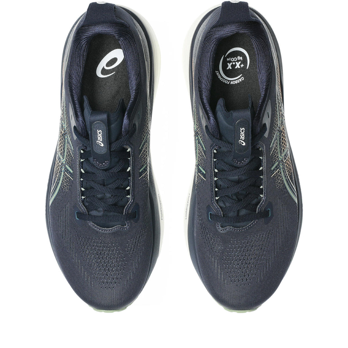 Asics  shoes  neutral running shoes mens  sneakers Gel-Kayano 33 Midnight Navy / Antique Gold