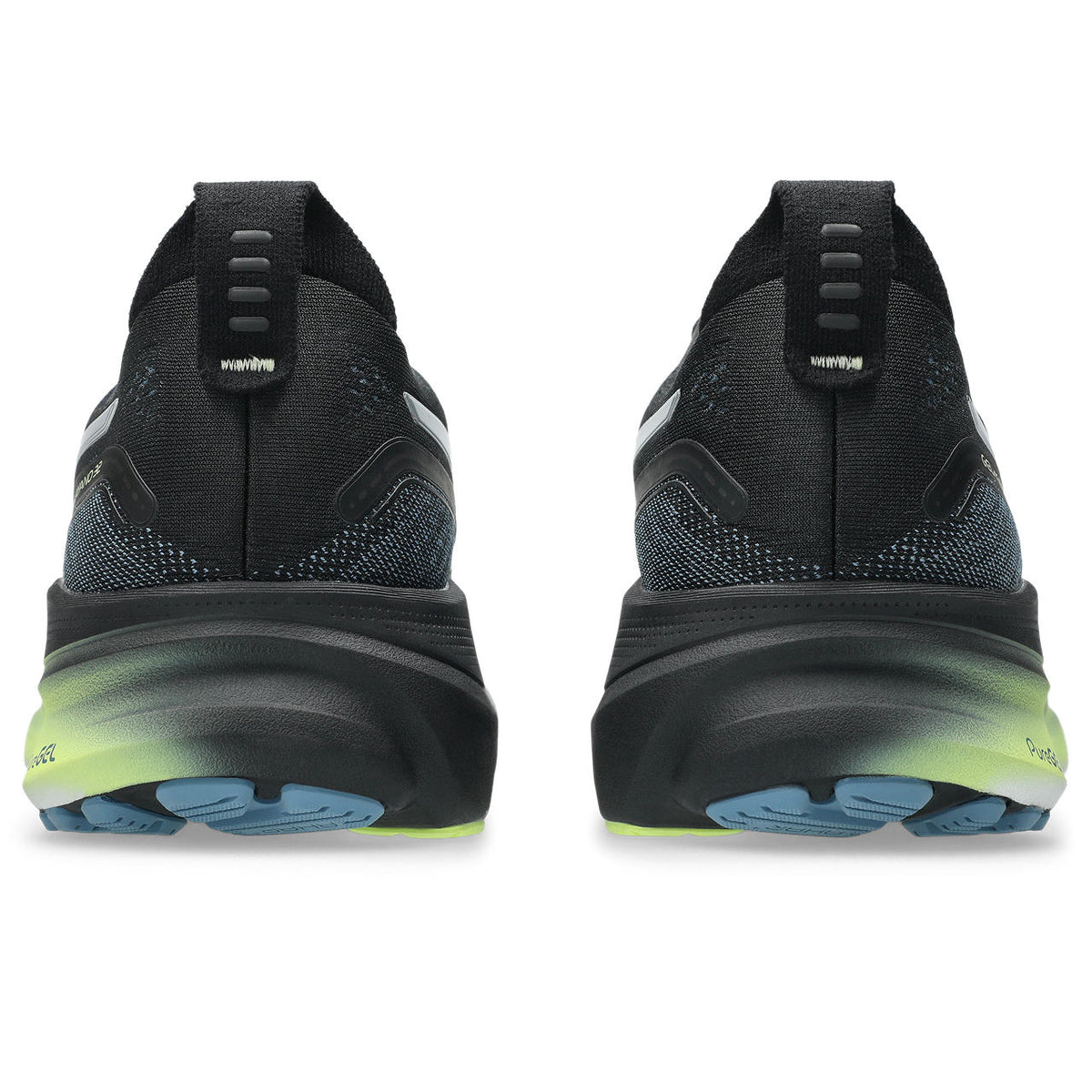 Asics  shoes  neutral running shoes mens  sneakers Gel-Kayano 32 Black / Metallic Silver / Neon Green