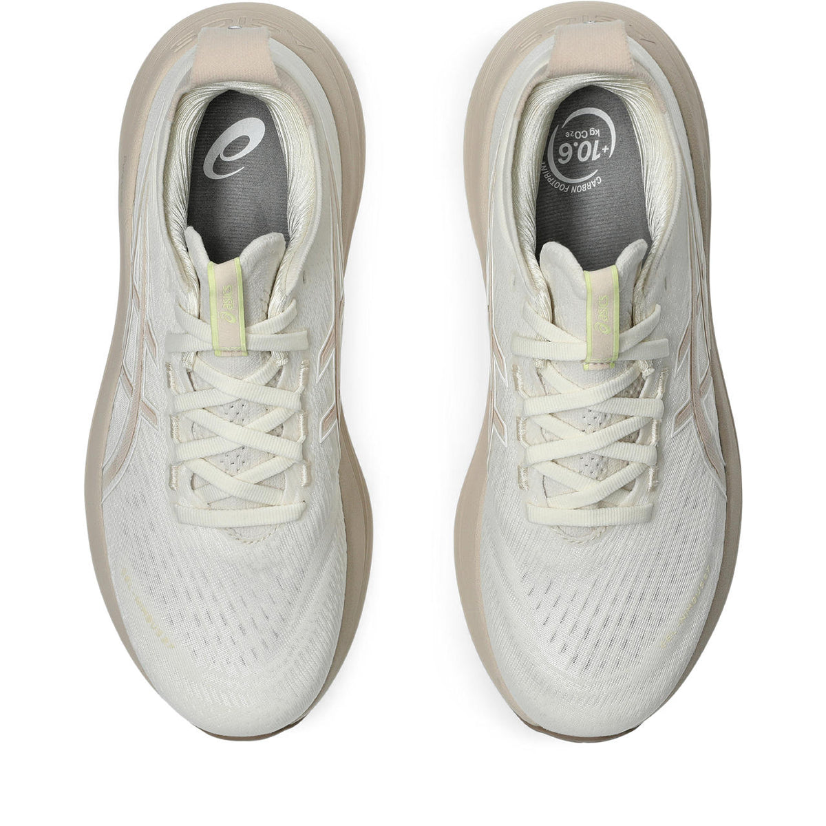 Asics womens shoes  neutral running shoes mens  sneakers  Gel-Nimbus 28 ¨C Cream/Light Taupe Running Shoe