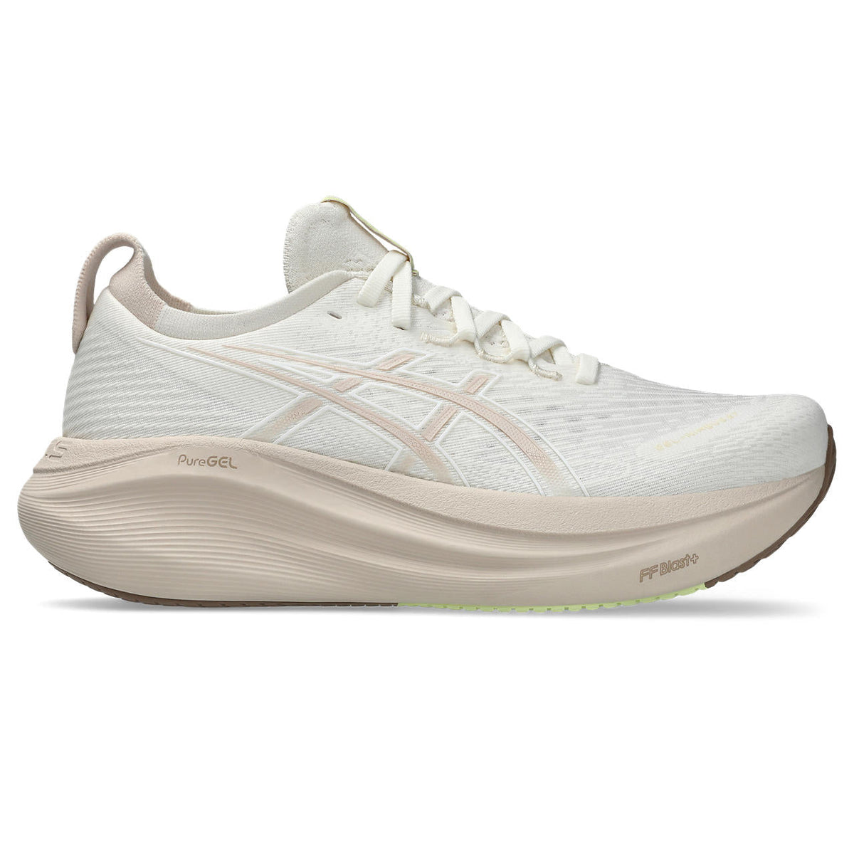 Asics womens shoes  neutral running shoes mens  sneakers  Gel-Nimbus 28 ¨C Cream/Light Taupe Running Shoe